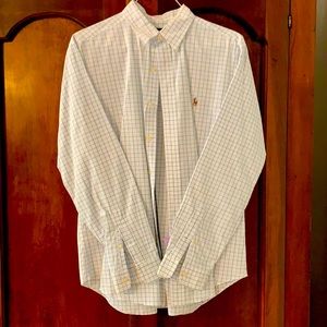 Men’s polo dress shirt